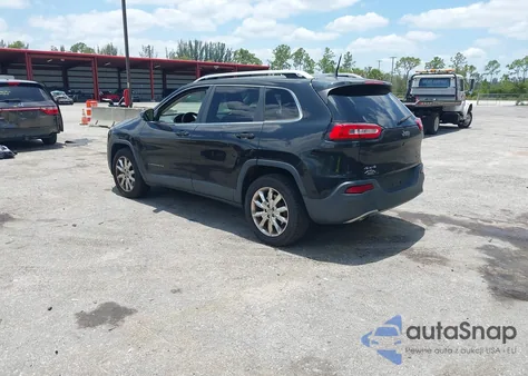 2016 Jeep Cherokee Limited from USA, damaged, VIN 1C4PJMDB4GW151834